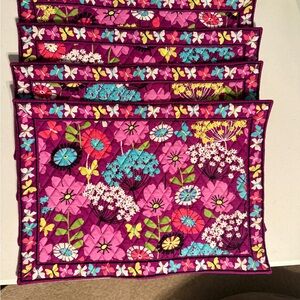 Vintage Vera Bradley Placemat in FLUTTERBY pattern in New condition. One.